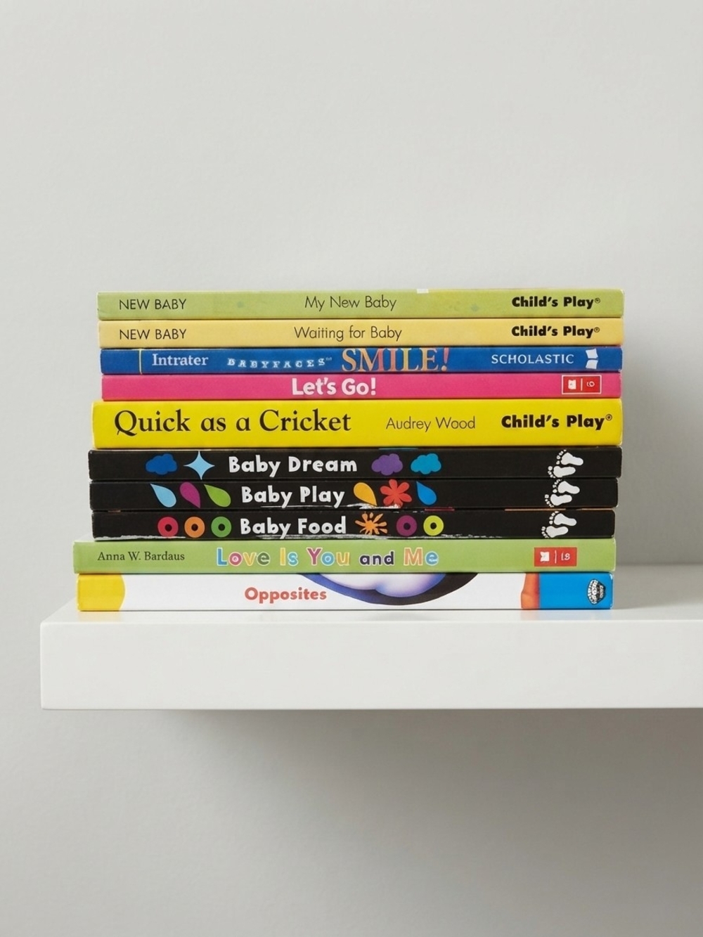 NEW 10 Infant/Toddler Board Books-Child's Play/Scholastic/Barefoot Books (0237)